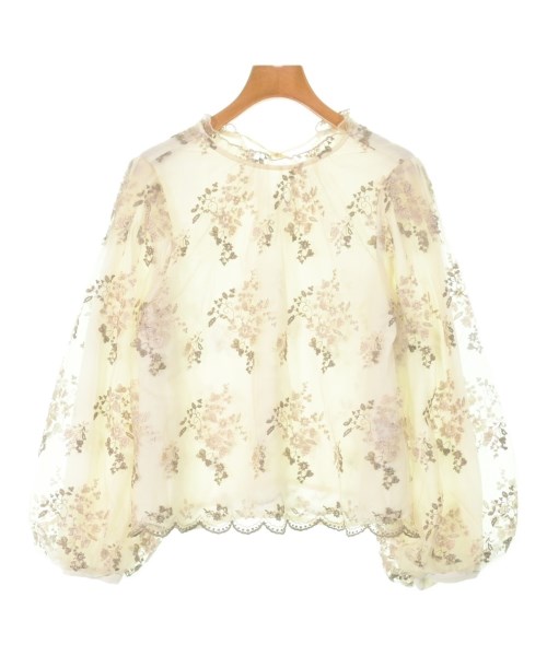 mysty woman(ミスティーウーマン)ブラウス ベージュ サイズ:F/2200666285102