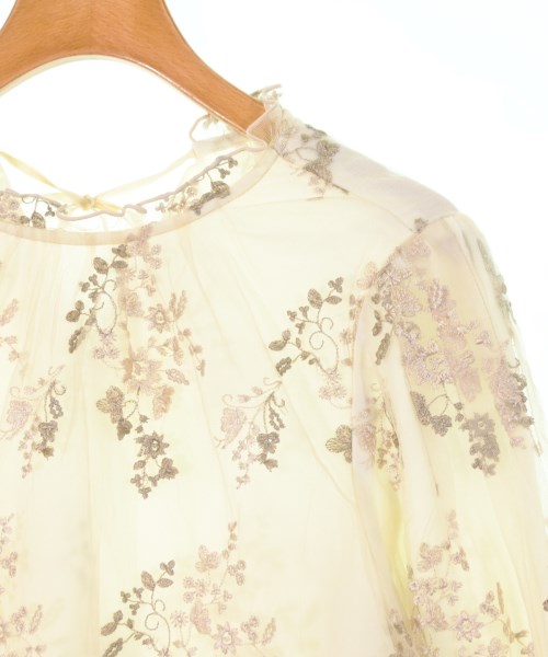 mysty woman（ミスティーウーマン）ブラウス ベージュ サイズ:F レディース/2200666285102