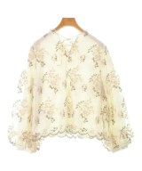 mysty woman（ミスティーウーマン）ブラウス ベージュ サイズ:F レディース/2200666285102