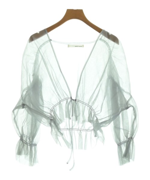 mysty woman(ミスティーウーマン)ブラウス グレー サイズ:F/2200666412027