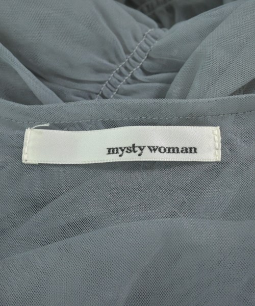 mysty woman（ミスティーウーマン）ブラウス グレー サイズ:F レディース/2200666412027