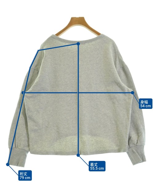 mysty woman（ミスティーウーマン）スウェット グレー サイズ:F レディース/2200664614126