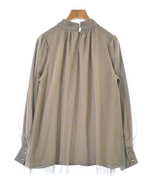 mysty woman（ミスティーウーマン）ブラウス 茶 サイズ:F レディース/2200668671033