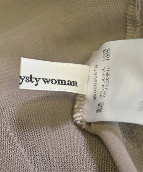 mysty woman（ミスティーウーマン）ブラウス 茶 サイズ:F レディース/2200668671033