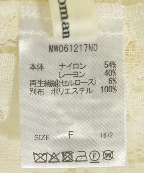 mysty woman（ミスティーウーマン）カジュアルシャツ 白 サイズ:F レディース/2200715411049