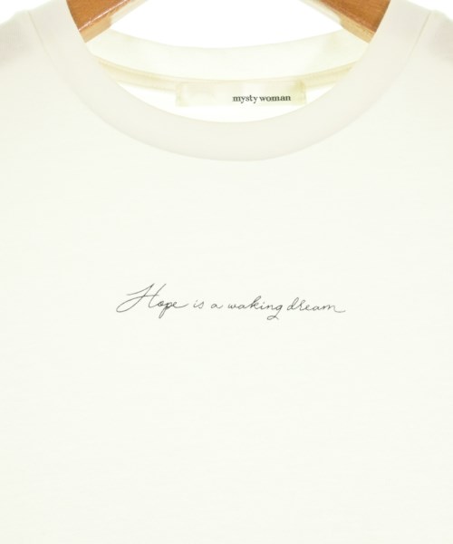 mysty woman（ミスティーウーマン）Tシャツ・カットソー 白 サイズ:F レディース/2200718312176