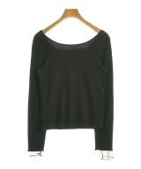 mysty woman（ミスティーウーマン）Tシャツ・カットソー 黒 サイズ:F レディース/2200724613151