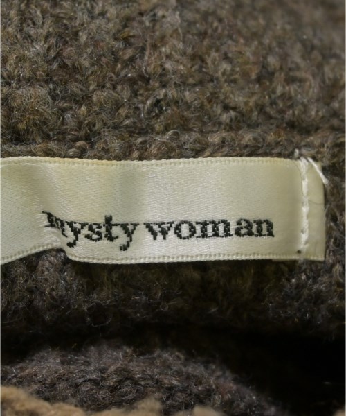 mysty woman（ミスティーウーマン）ニット・セーター 茶 サイズ:F/F レディース/2200682983013