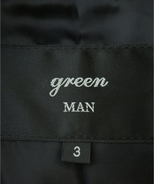 green MAN（グリーンマン）ライダース 黒 サイズ:3(L位) メンズ/2200677679266