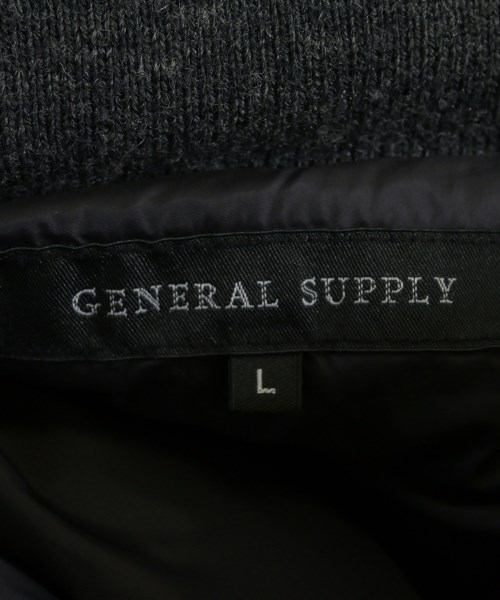 GENERAL SUPPLY（ジェネラルサプライ）ダウンジャケット/ダウンベスト グレー サイズ:L メンズ/2200730834113