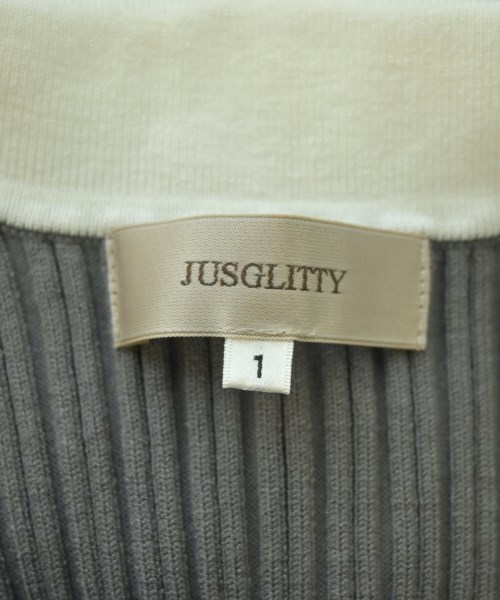 JUSGLITTY（ジャスグリッティ）ワンピース グレー サイズ:1(S位) レディース/2200620204026