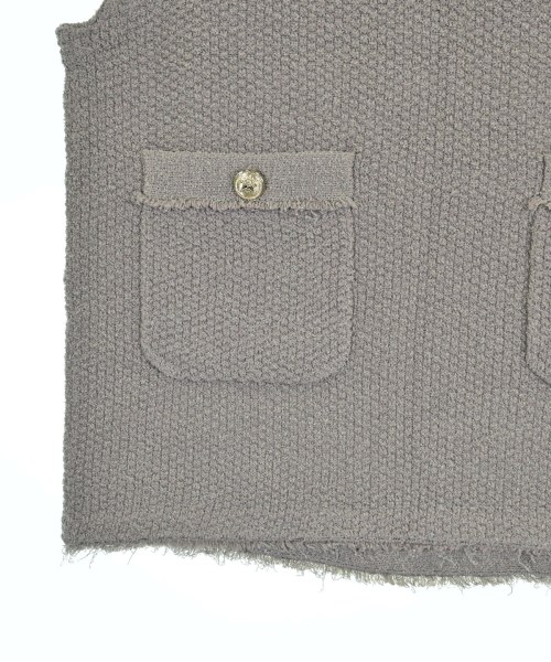 JUSGLITTY（ジャスグリッティ）ベスト グレー サイズ:2(M位) レディース/2200621189100