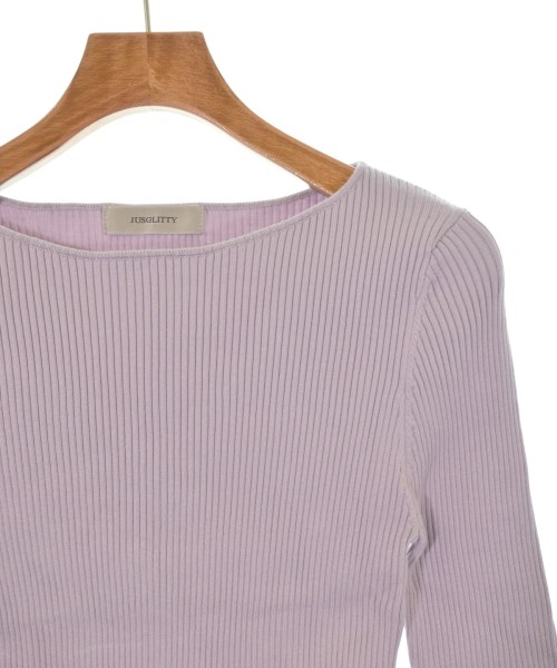 JUSGLITTY（ジャスグリッティ）ニット・セーター 紫 サイズ:2(M位) レディース/2200622041551