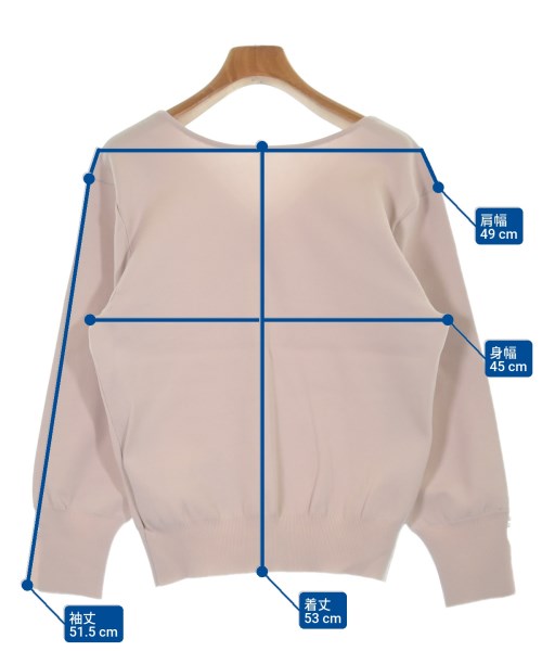 JUSGLITTY（ジャスグリッティ）ニット・セーター ピンク サイズ:2(M位) レディース/2200621906035