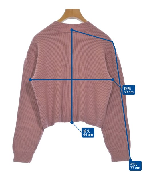 JUSGLITTY（ジャスグリッティ）ニット・セーター ピンク サイズ:2(M位) レディース/2200632162062