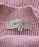 JUSGLITTY（ジャスグリッティ）ニット・セーター ピンク サイズ:2(M位) レディース/2200632162062