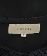 JUSGLITTY（ジャスグリッティ）ブラウス 黒 サイズ:1(S位) レディース/2200635624109