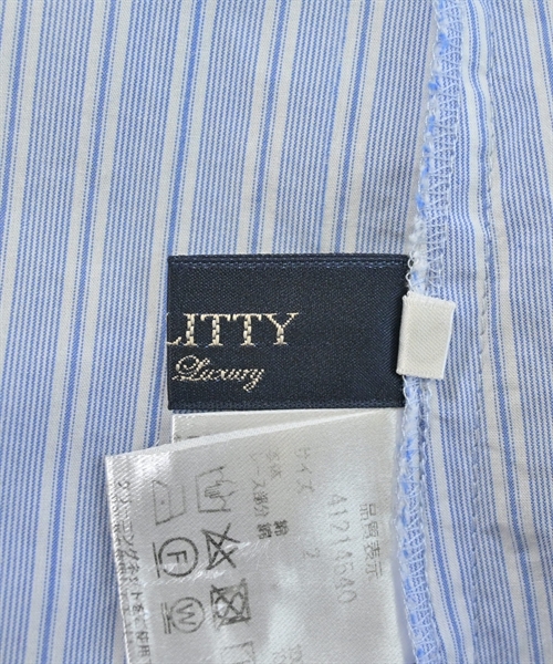 JUSGLITTY（ジャスグリッティ）ブラウス 青 サイズ:2(M位) レディース/2200635624123