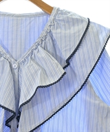 JUSGLITTY（ジャスグリッティ）ブラウス 青 サイズ:2(M位) レディース/2200635624123