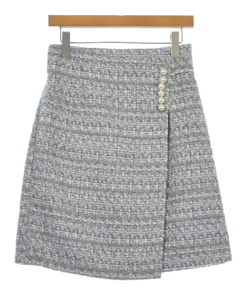 JUSGLITTY(ジャスグリッティ)ロング・マキシ丈スカート 青 サイズ:2(M位)/2200636119055