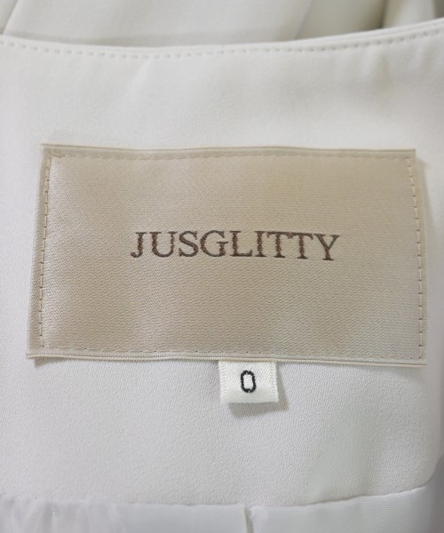 JUSGLITTY（ジャスグリッティ）ノーカラージャケット ピンク サイズ:0(XS位) レディース/2200639753010