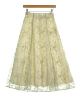 JUSGLITTY（ジャスグリッティ）ロング・マキシ丈スカート 緑 サイズ:0(XS位) レディース/2200627567025