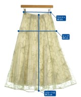 JUSGLITTY（ジャスグリッティ）ロング・マキシ丈スカート 緑 サイズ:0(XS位) レディース/2200627567025