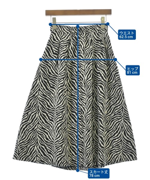 JUSGLITTY（ジャスグリッティ）ロング・マキシ丈スカート 黒 サイズ:0(XS位) レディース/2200627567100