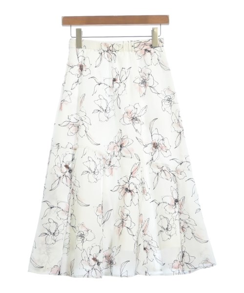 JUSGLITTY（ジャスグリッティ）ロング・マキシ丈スカート 白 サイズ:0(XS位) レディース/2200627567117