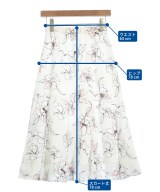 JUSGLITTY（ジャスグリッティ）ロング・マキシ丈スカート 白 サイズ:0(XS位) レディース/2200627567117