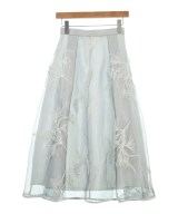 JUSGLITTY（ジャスグリッティ）ロング・マキシ丈スカート シルバー サイズ:0(XS位) レディース/2200627567179