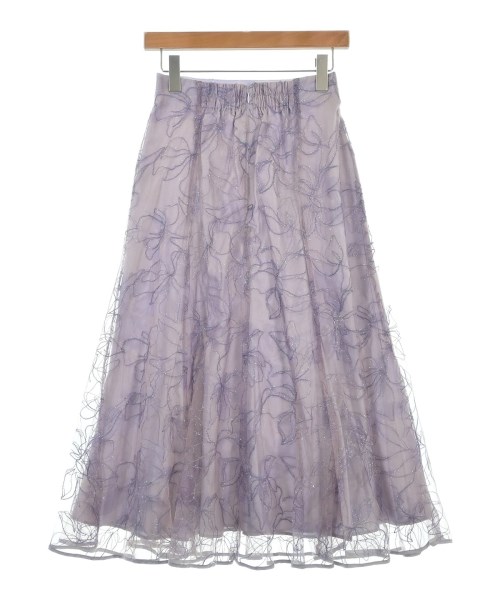 JUSGLITTY（ジャスグリッティ）ロング・マキシ丈スカート 紫 サイズ:0(XS位) レディース/2200627567193