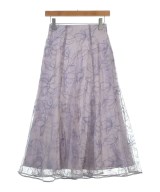 JUSGLITTY（ジャスグリッティ）ロング・マキシ丈スカート 紫 サイズ:0(XS位) レディース/2200627567193