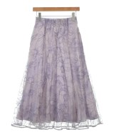 JUSGLITTY（ジャスグリッティ）ロング・マキシ丈スカート 紫 サイズ:0(XS位) レディース/2200627567193