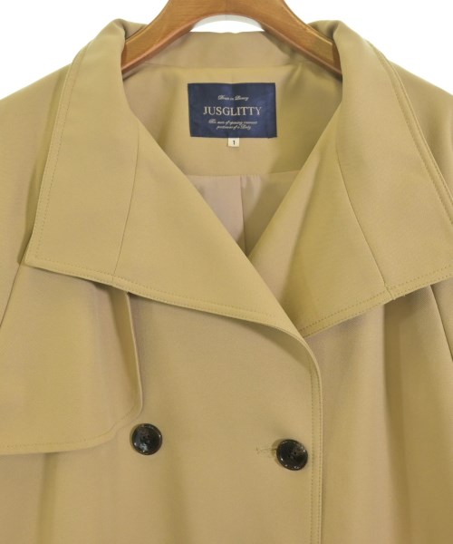 JUSGLITTY（ジャスグリッティ）トレンチコート ベージュ サイズ:1(S位) レディース/2200636601017