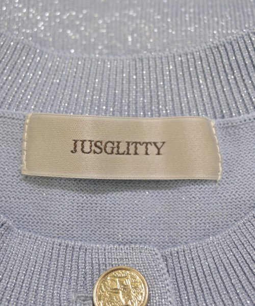 JUSGLITTY（ジャスグリッティ）カーディガン グレー サイズ:2(M位) レディース/2200607363050
