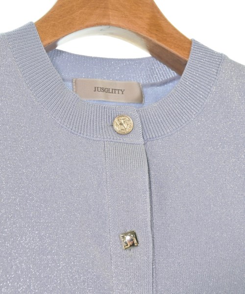 JUSGLITTY（ジャスグリッティ）カーディガン グレー サイズ:2(M位) レディース/2200607363050