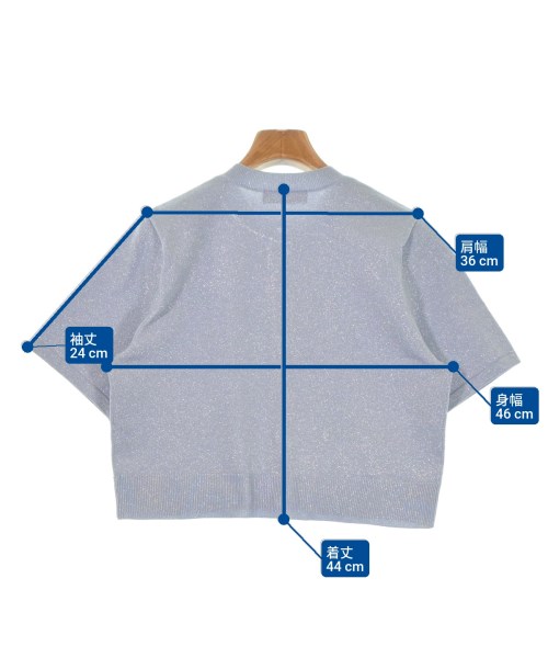 JUSGLITTY（ジャスグリッティ）カーディガン グレー サイズ:2(M位) レディース/2200607363050