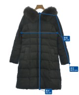 JUSGLITTY（ジャスグリッティ）ダウンコート 黒 サイズ:1(S位) レディース/2200633448011