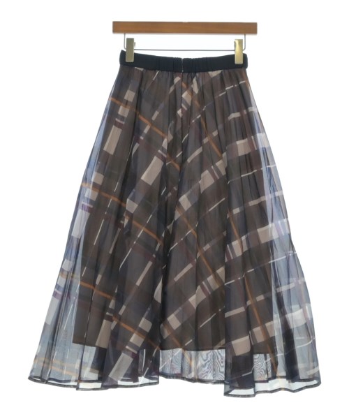 JUSGLITTY（ジャスグリッティ）ロング・マキシ丈スカート 紺 サイズ:1(S位) レディース/2200644394079