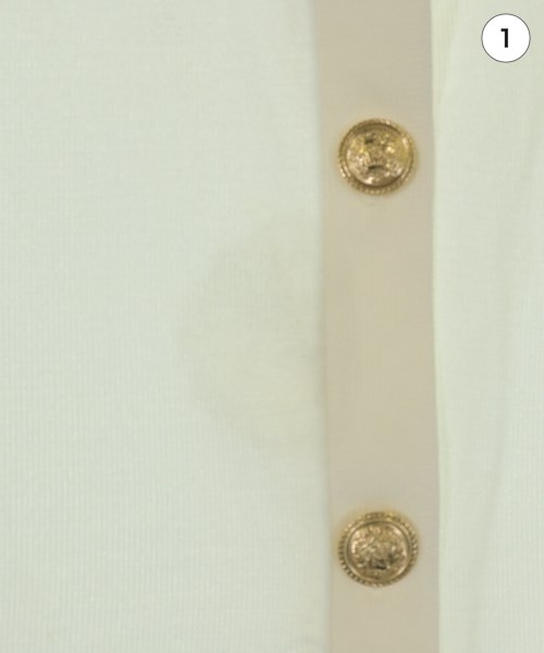 JUSGLITTY（ジャスグリッティ）カーディガン 白 サイズ:2(M位) レディース/2200611423085