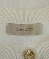 JUSGLITTY（ジャスグリッティ）カーディガン 白 サイズ:2(M位) レディース/2200611423085
