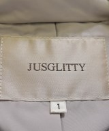 JUSGLITTY（ジャスグリッティ）ダウンコート ピンク サイズ:1(S位) レディース/2200613105019