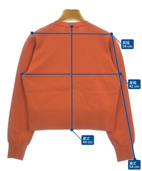 JUSGLITTY（ジャスグリッティ）カーディガン オレンジ サイズ:2(M位) レディース/2200613105088