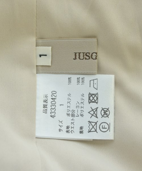 JUSGLITTY（ジャスグリッティ）ひざ丈スカート ピンク サイズ:1(S位) レディース/2200608675114