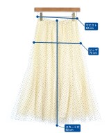 JUSGLITTY（ジャスグリッティ）ロング・マキシ丈スカート 白 サイズ:0(XS位) レディース/2200598089014