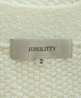 JUSGLITTY（ジャスグリッティ）ベスト 白 サイズ:2(M位) レディース/2200609520147