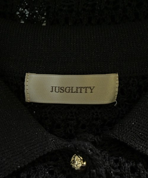 JUSGLITTY（ジャスグリッティ）ニット・セーター 黒 サイズ:2(M位) レディース/2200614721041
