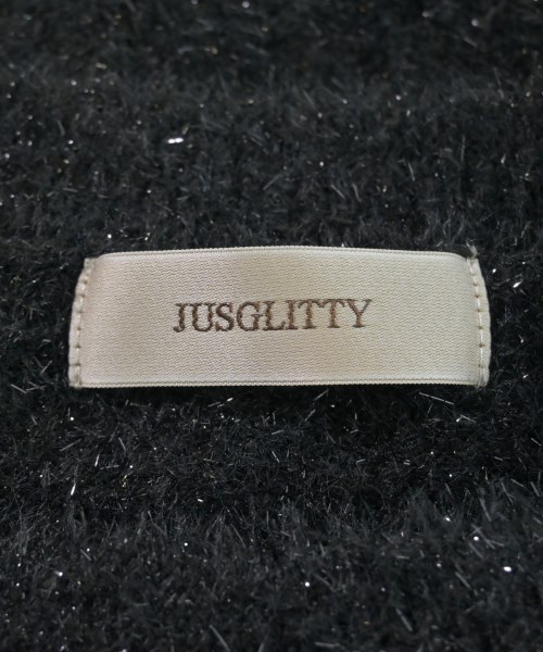 JUSGLITTY（ジャスグリッティ）ベスト 黒 サイズ:2(M位) レディース/2200614940053