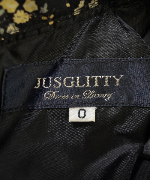 JUSGLITTY（ジャスグリッティ）ワンピース 黒 サイズ:0(XS位) レディース/2200608359045